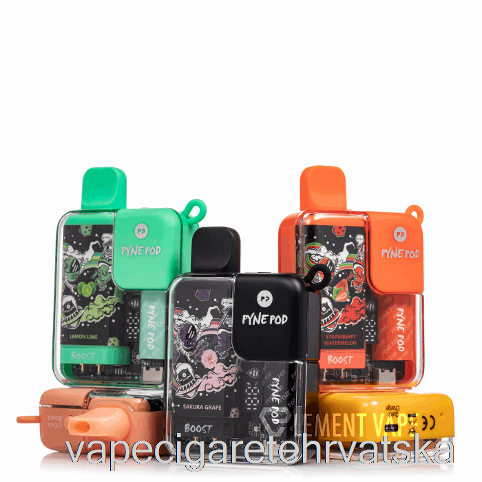 Vape Cigarete Pynepod 8500 Disposable Tobacco Trio